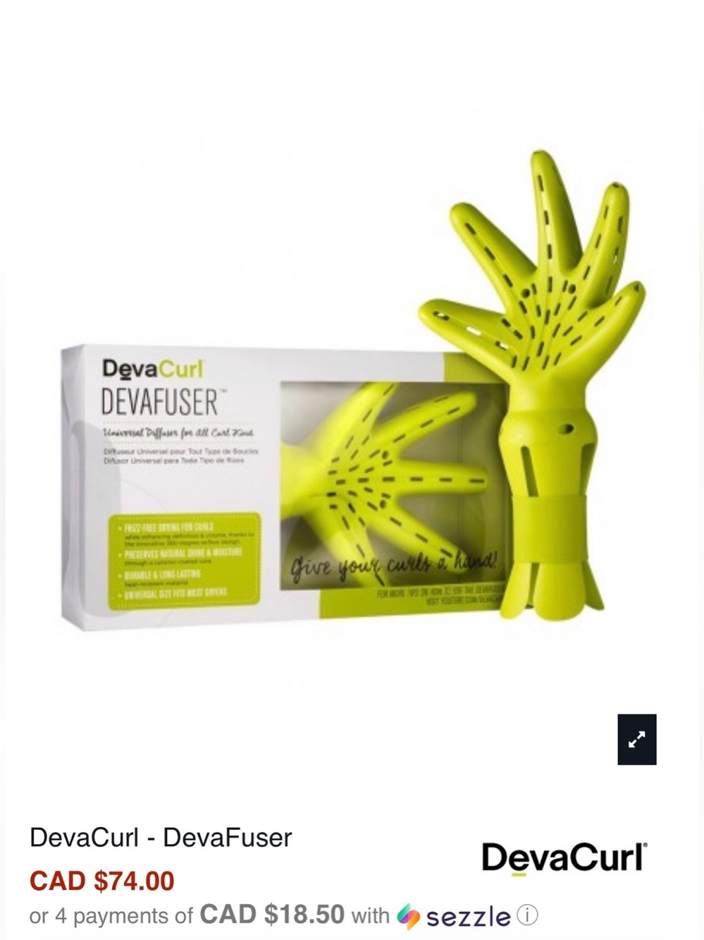 DEVACURL | diffuser - Picture 4 of 4